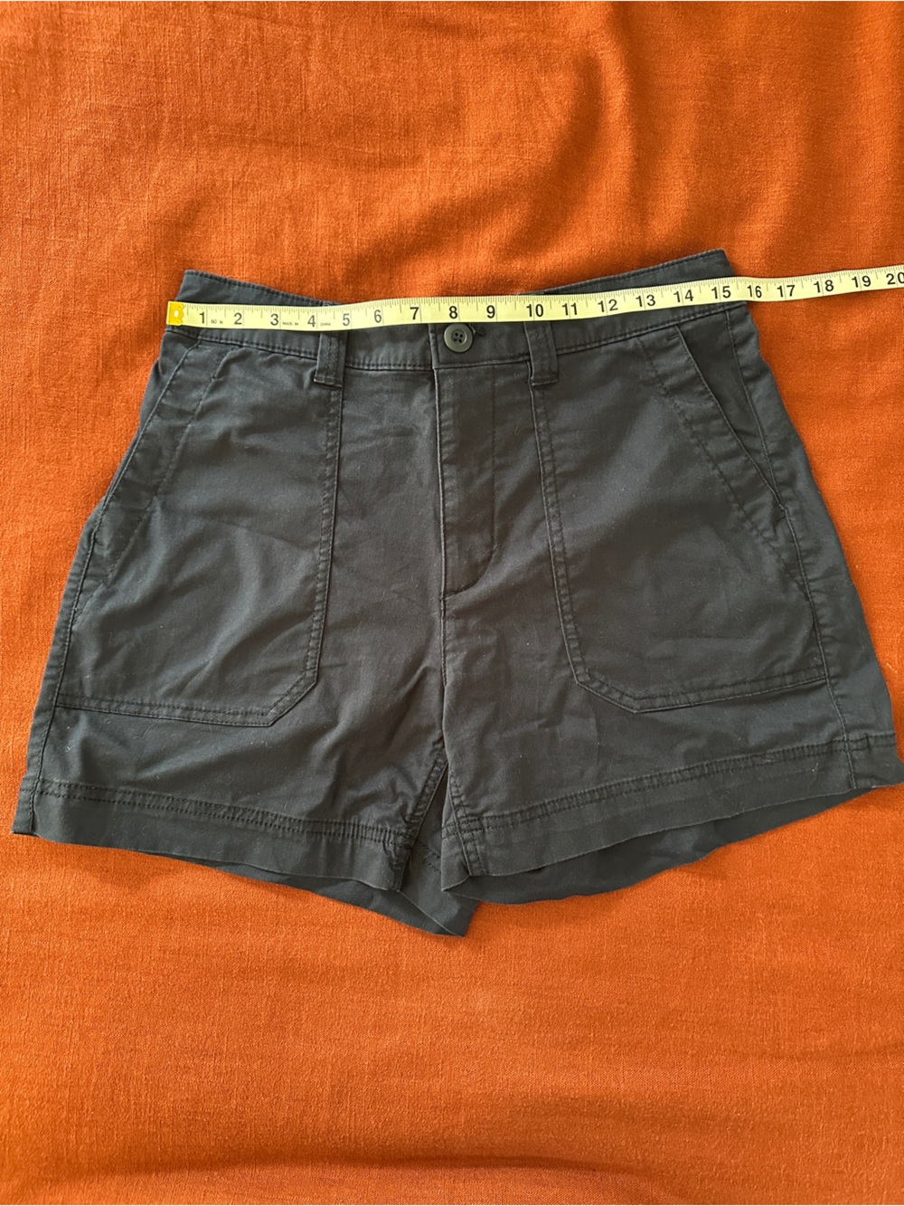 Old Navy OG Chino Utility Patch-Pocket Shorts Navy - Picture 7 of 8